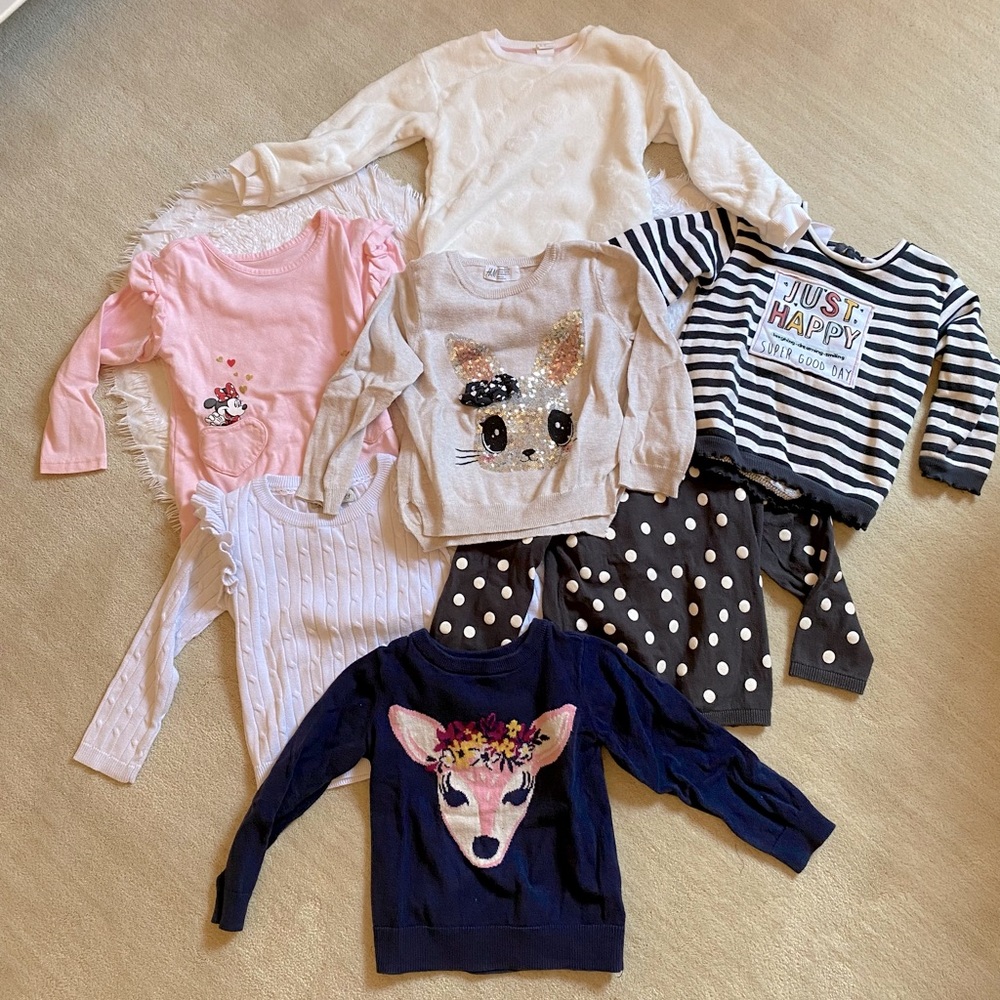 Girls Sweater Bundle 2-4 Years